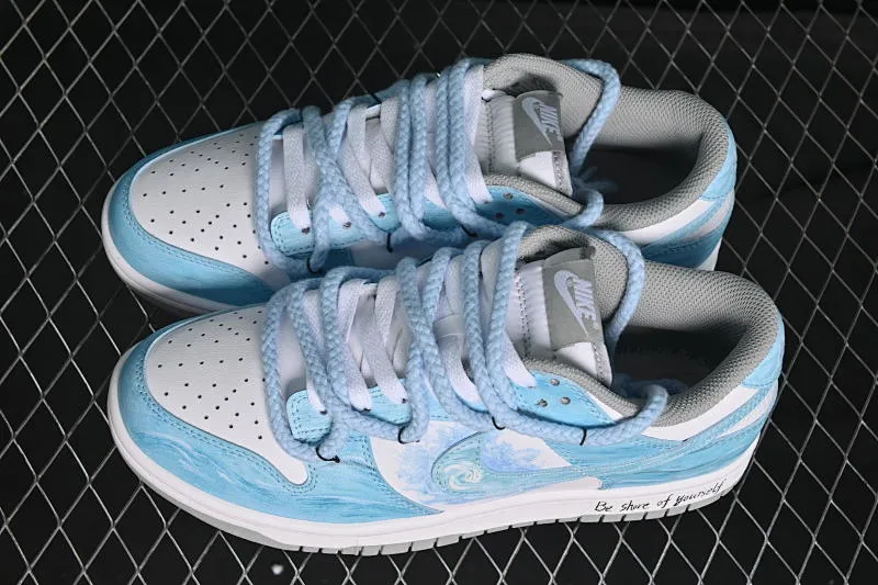 All categories Nk SB Dunk Series Nk SB Dunk Low High-end customized low-top sneakers Nike SB Dunk Low Ocean Blue Straps Low-top casual sneakers HF5441-105